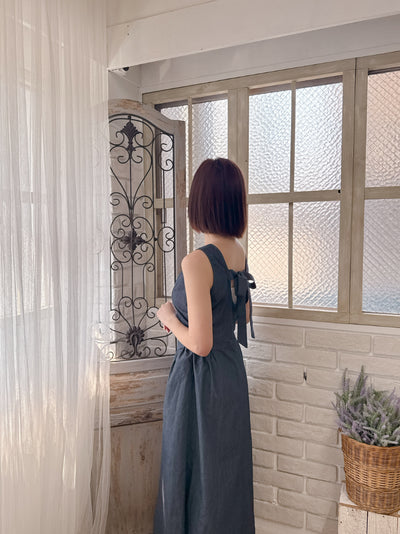 Waist Gather Dress
