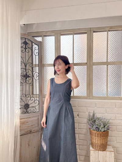Waist Gather Dress