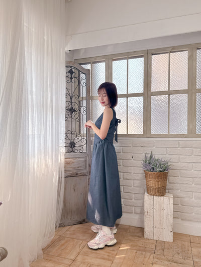 Waist Gather Dress