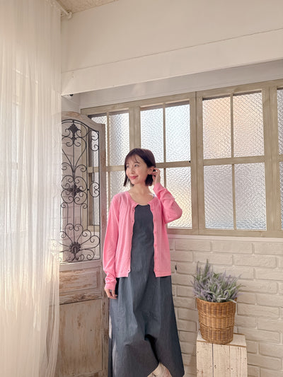 Sheer Eyelet Cardigan