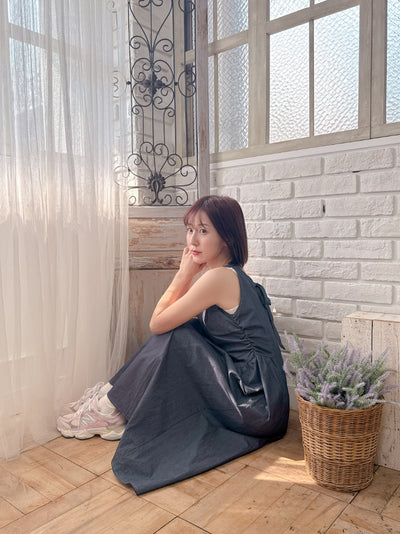 Waist Gather Dress