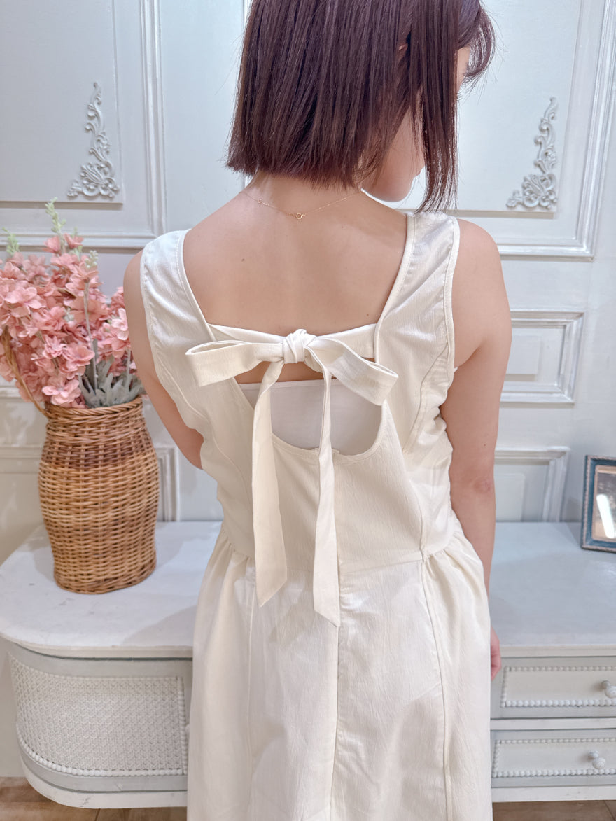 Waist Gather Dress