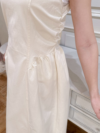 Waist Gather Dress