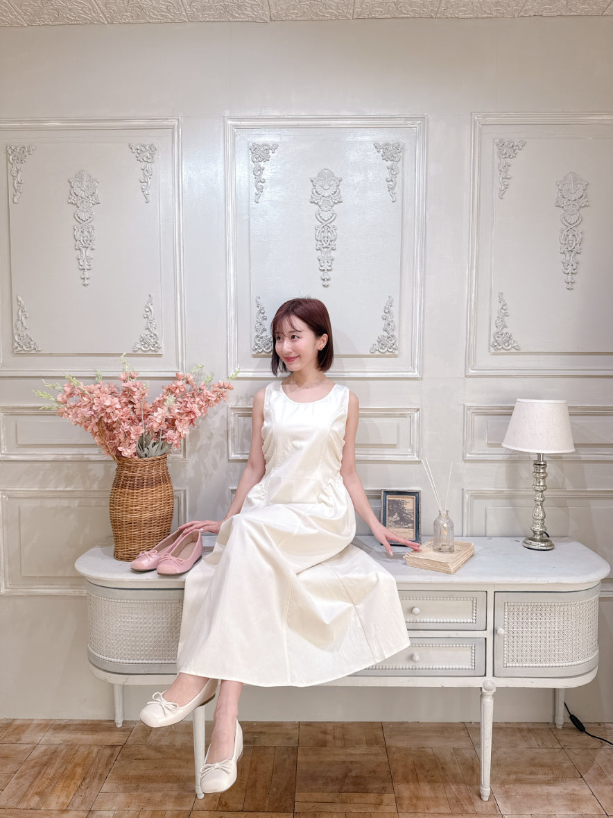 Waist Gather Dress